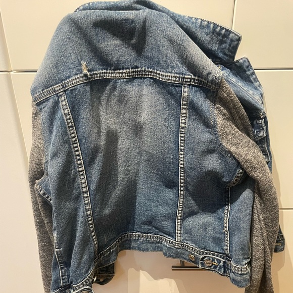 Silver jean jean jacket - won’t like 8 times - Picture 1 of 3